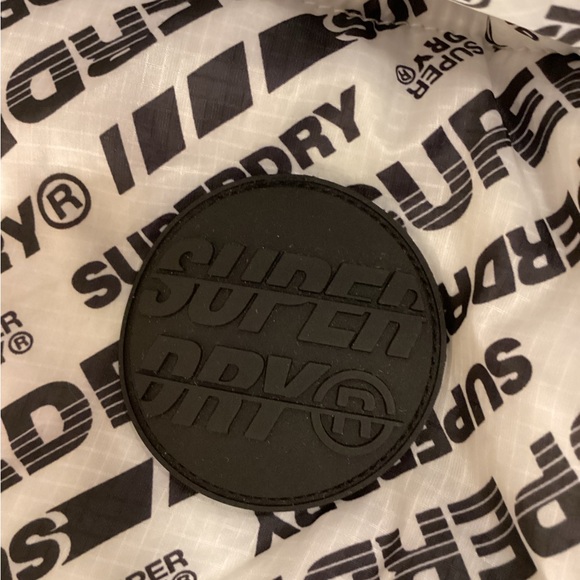 Superdry | White Street Line Puffer Coat - Men - Picture 14 of 15